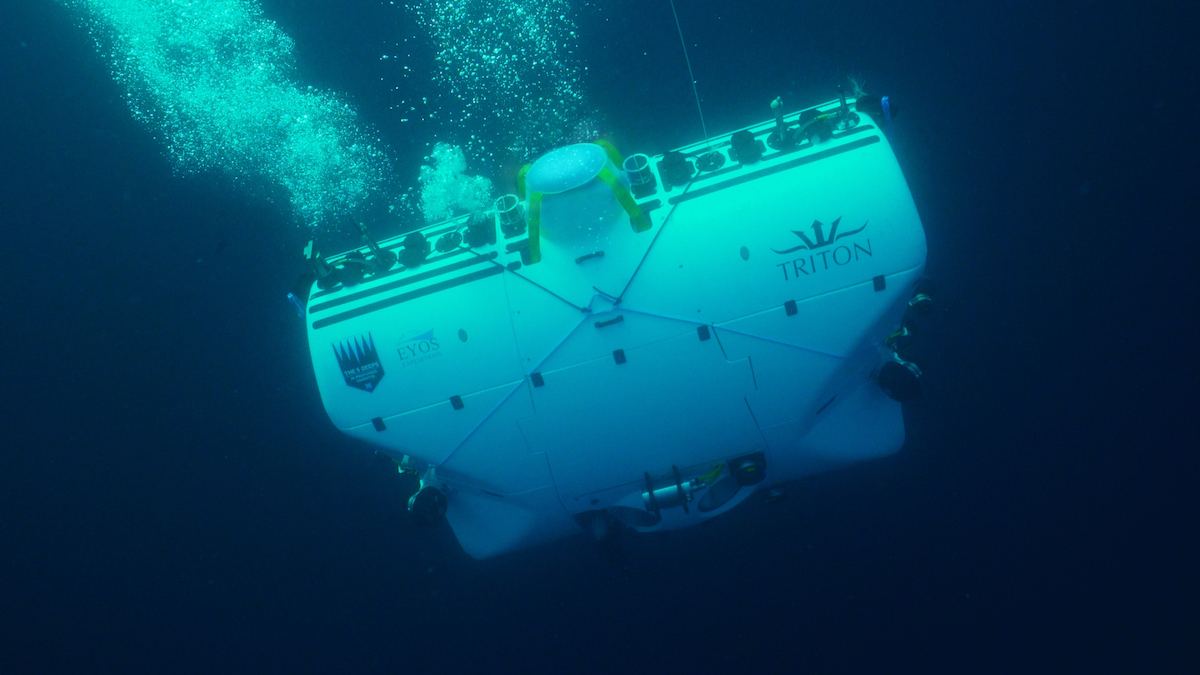 Explorers Reach The Deepest Point In The Red Sea   Dsv Limiting Factor (c) Atlantic Productions 