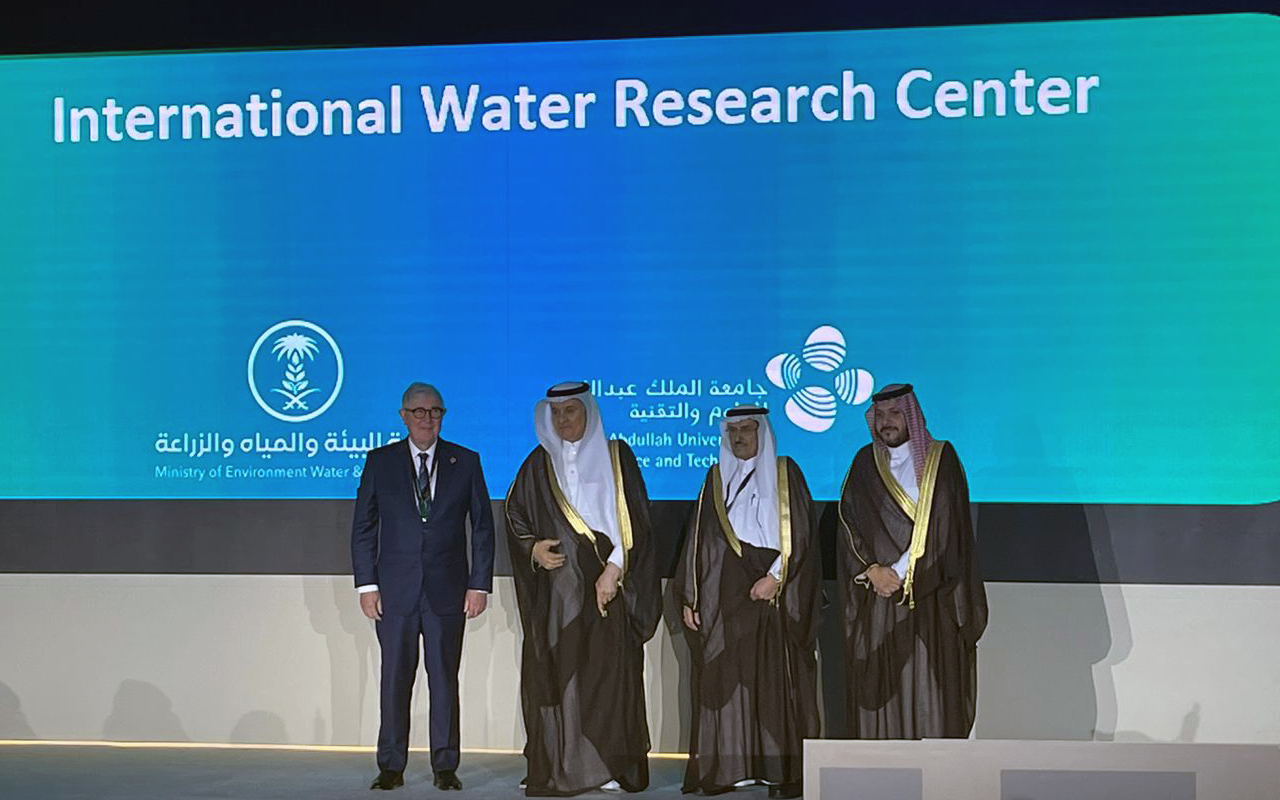 Saudi Arabia announces the establishment of a new international water research center